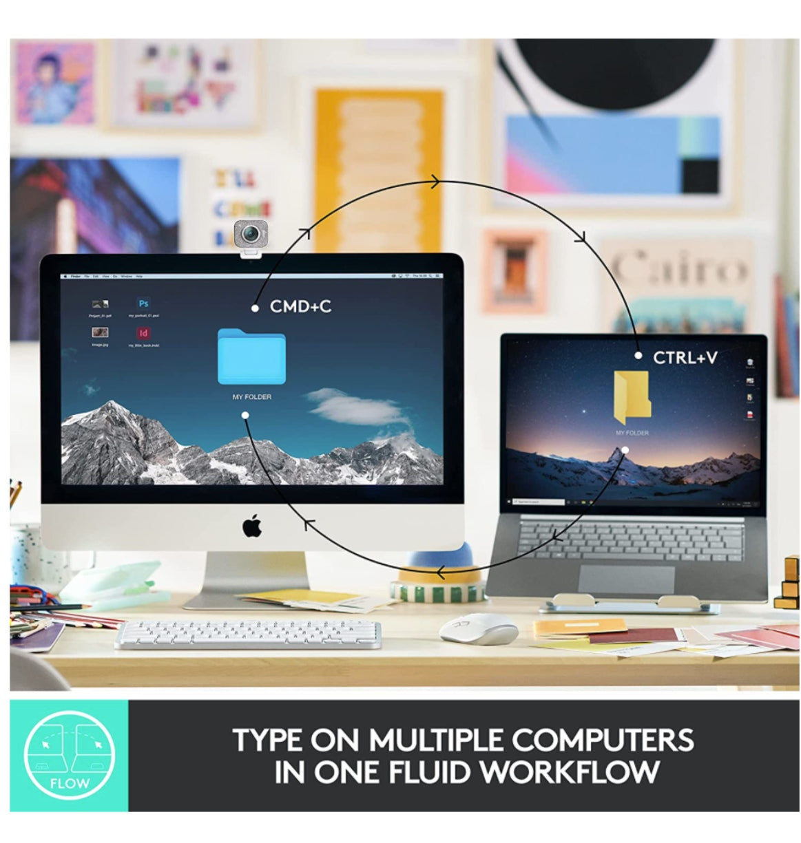 Logitech Mx Keys Mini Wireless Keyboard Graphite product image 7