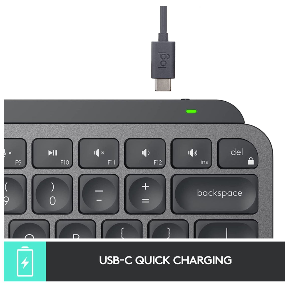 Logitech Mx Keys Mini Wireless Keyboard Graphite product image 6