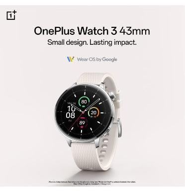 Oneplus Watch 3 43mm Silver Steel product image 4
