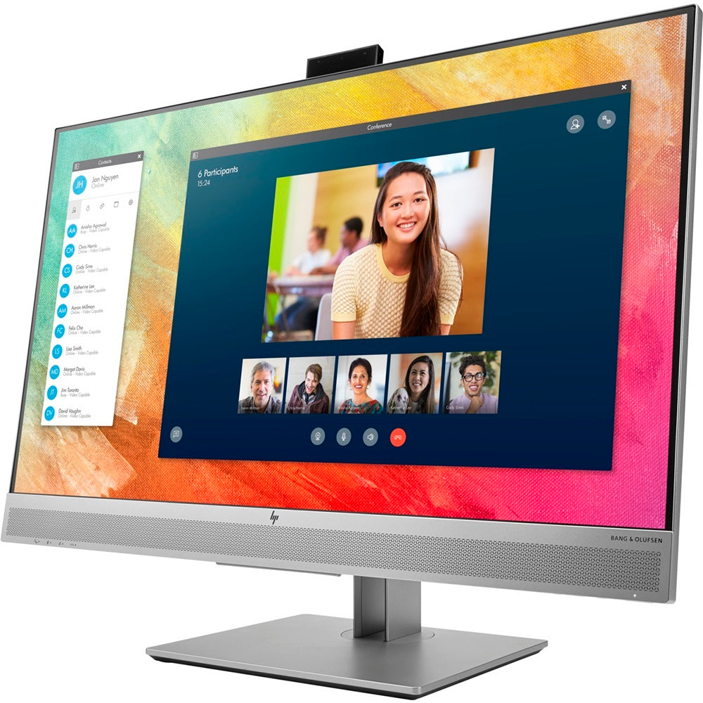 HP EliteDisplay E273m 27″ Full HD IPS Monitor (1FH51AA) — side view