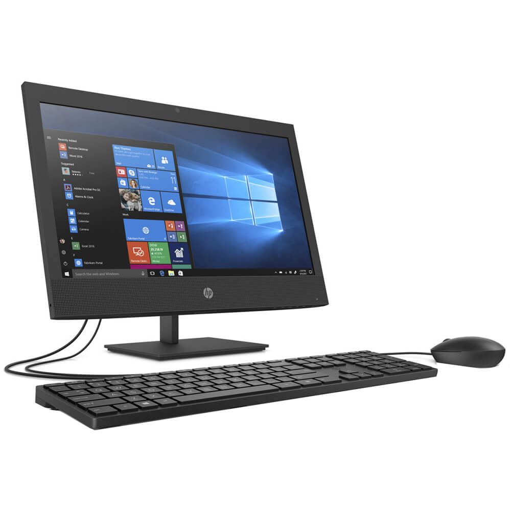 HP ProOne 400 G6 All-in-One Desktop PC – Core i5-10500T / 23.8″ LCD / 8GB RAM / 256GB SSD / Win 10 Pro (23H21EA) image 3