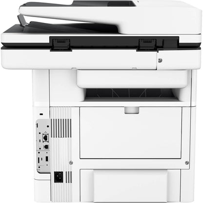 HP LaserJet Enterprise Flow MFP M528z Mono Laser Printer (1PV67A) — rear view