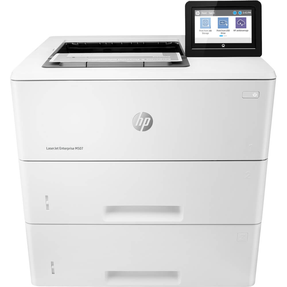 HP LaserJet Enterprise M507x Mono Laser Printer (1PV88A) image 1