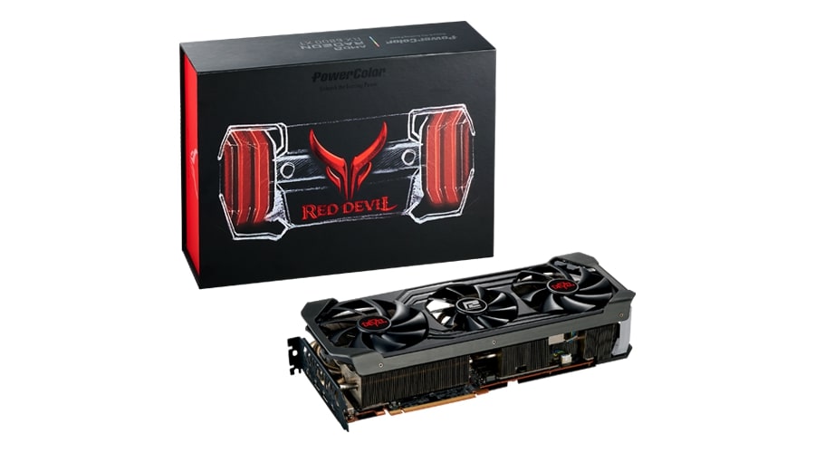 PowerColor Red Devil AMD Radeon RX 6800 XT 16GB GDDR6 Limited Edition Gaming Graphics Card (RX6800XT-16GB-REDDEVIL) image 1