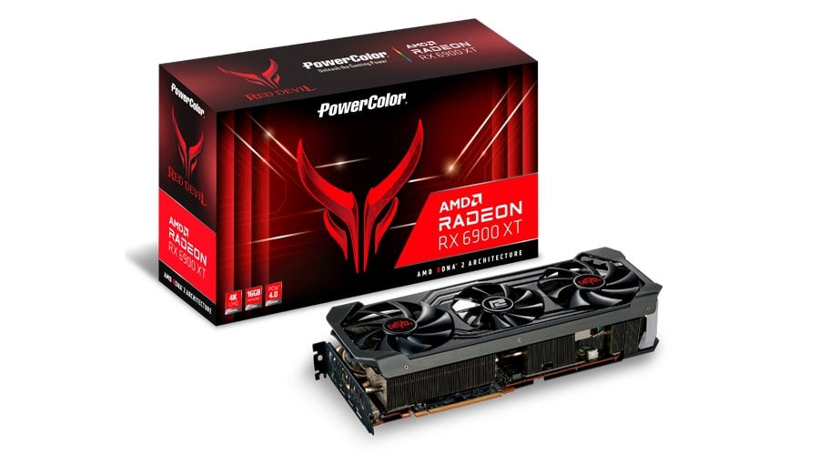 PowerColor Red Devil AMD Radeon RX 6900 XT 16GB GDDR6 Gaming Graphics Card (RX6900XT-16GB-REDDEVIL) image 1