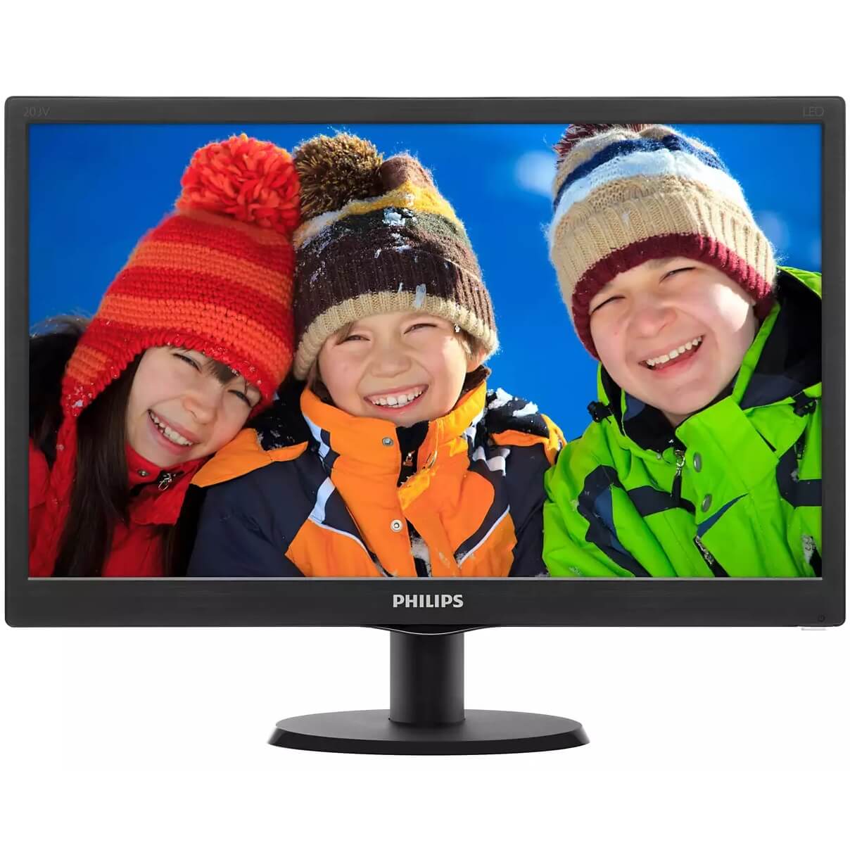Philips 19.5-inch HD LED Monitor (203V5LHSB2/73) image 1