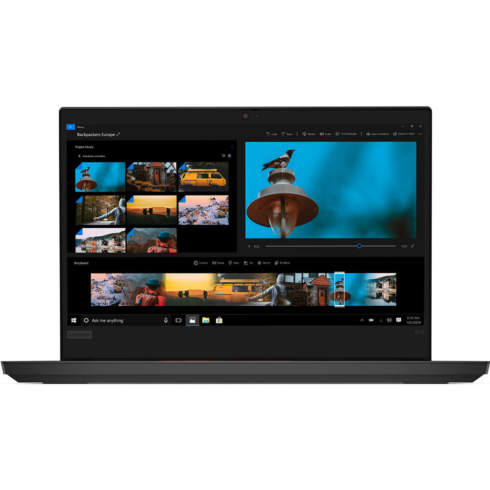 Lenovo ThinkPad E14 Notebook PC – Core i5-10210U / 14″ FHD / 8GB RAM / 256GB SSD / Windows 10 Pro (20RA000QZA)