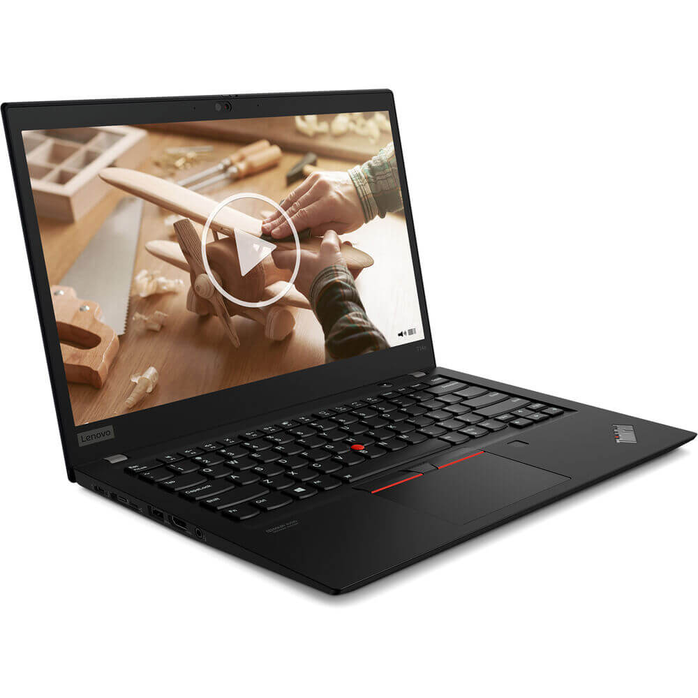 Lenovo ThinkPad T14s Gen 1 Notebook PC – Core i5-10210U / 14″ FHD / 8GB RAM / 512GB SSD / Win 10 Pro (20T0000SZA) — front vie