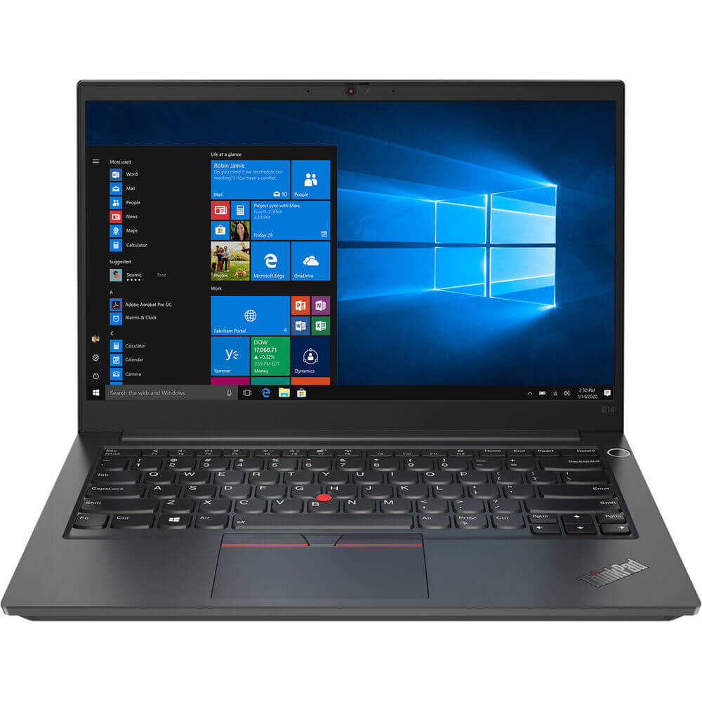 Lenovo ThinkPad E14 Gen 2 Notebook PC – Core i5-1135G7 / 14″ FHD / 8GB RAM / 512GB SSD / Win 10 Pro (20TA0012ZA)