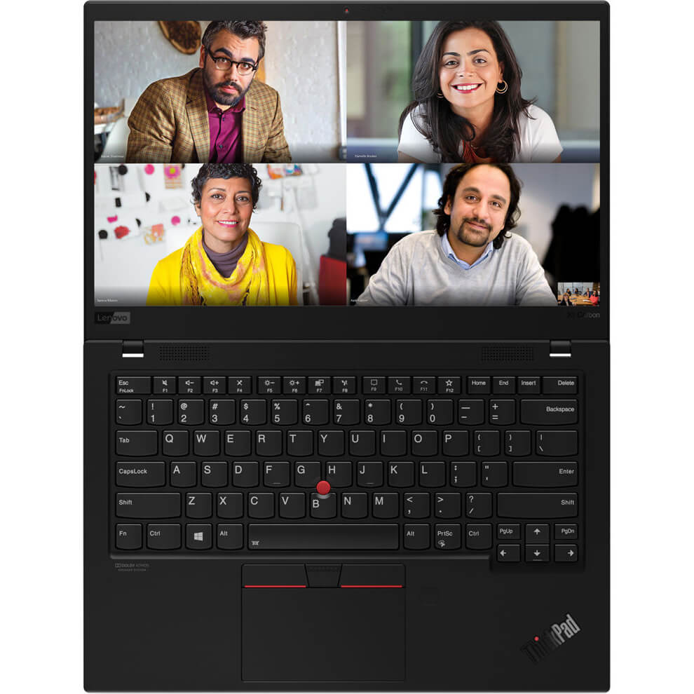 Lenovo ThinkPad X1 Carbon Gen 8 LTE Notebook PC – Core i7-10510U / 14″ FHD / 16GB RAM / 512GB SSD / Win 10 Pro / Black (20U90