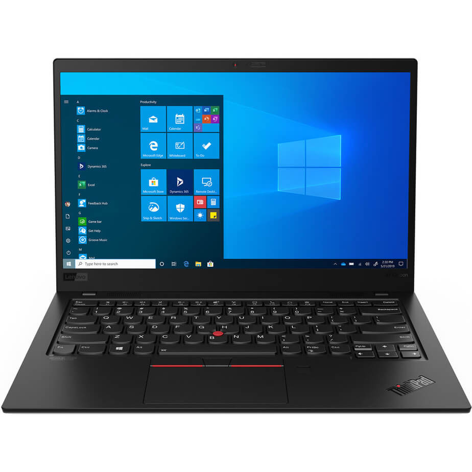 Lenovo ThinkPad X1 Carbon Gen 8 LTE Notebook PC – Core i7-10510U / 14″ FHD / 16GB RAM / 512GB SSD / Win 10 Pro / Black (20U90