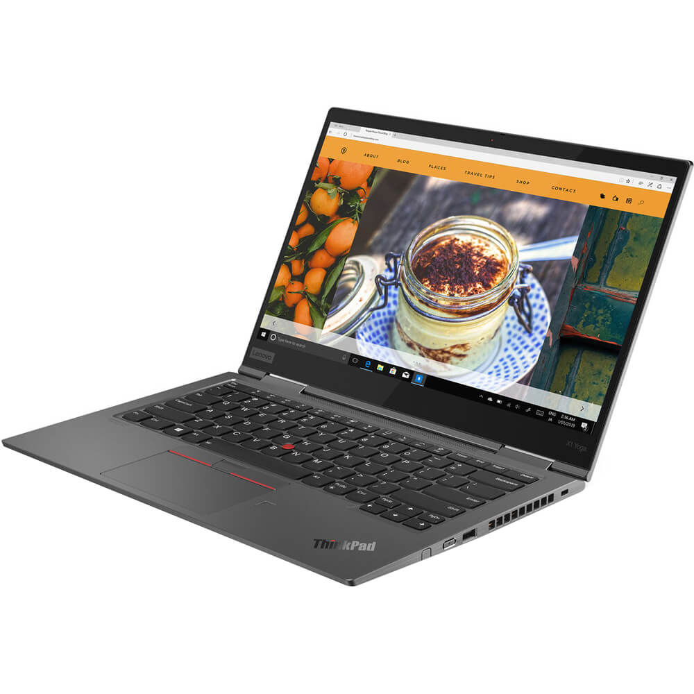 Lenovo ThinkPad X1 Yoga Gen 5 Notebook PC – Core i7-10510U / 14″ UHD / 16GB RAM / 1TB SSD / Win 10 Pro / Iron Grey (20UB004GZ