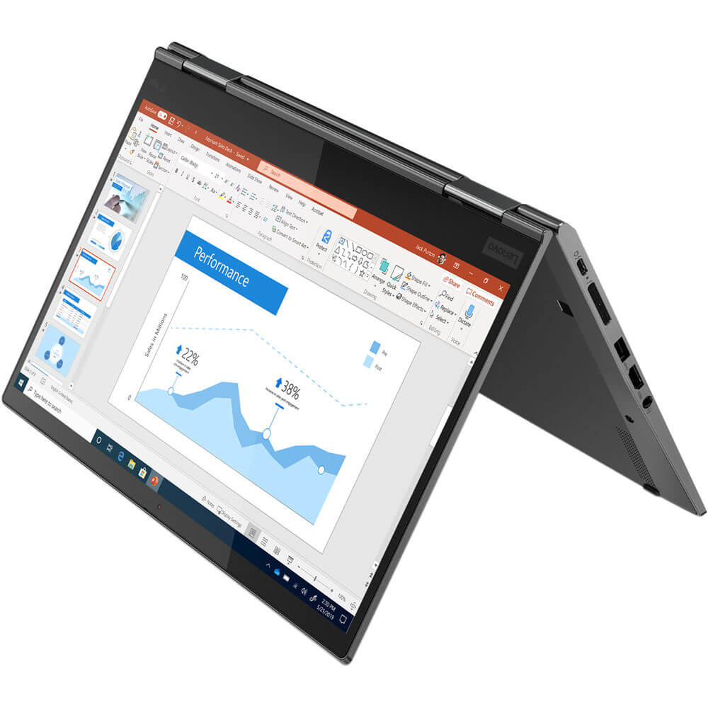 Lenovo ThinkPad X1 Yoga Gen 5 Notebook PC – Core i7-10510U / 14″ UHD / 16GB RAM / 1TB SSD / Win 10 Pro / Iron Grey (20UB004GZ