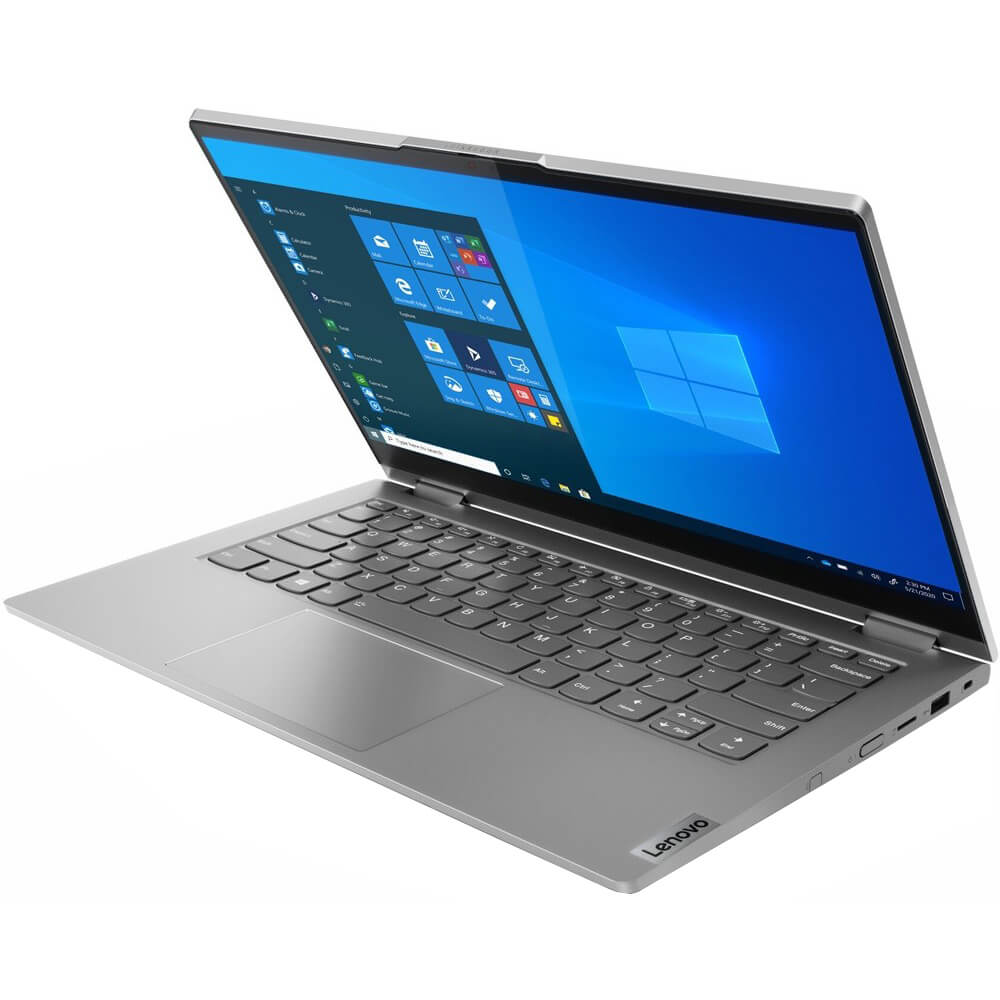 Lenovo ThinkBook 14s Yoga Notebook PC – Core i5-1135G7 / 14.0″ FHD / 8GB RAM / 512GB SSD / Win 10 Pro / Mineral Grey (20WE005