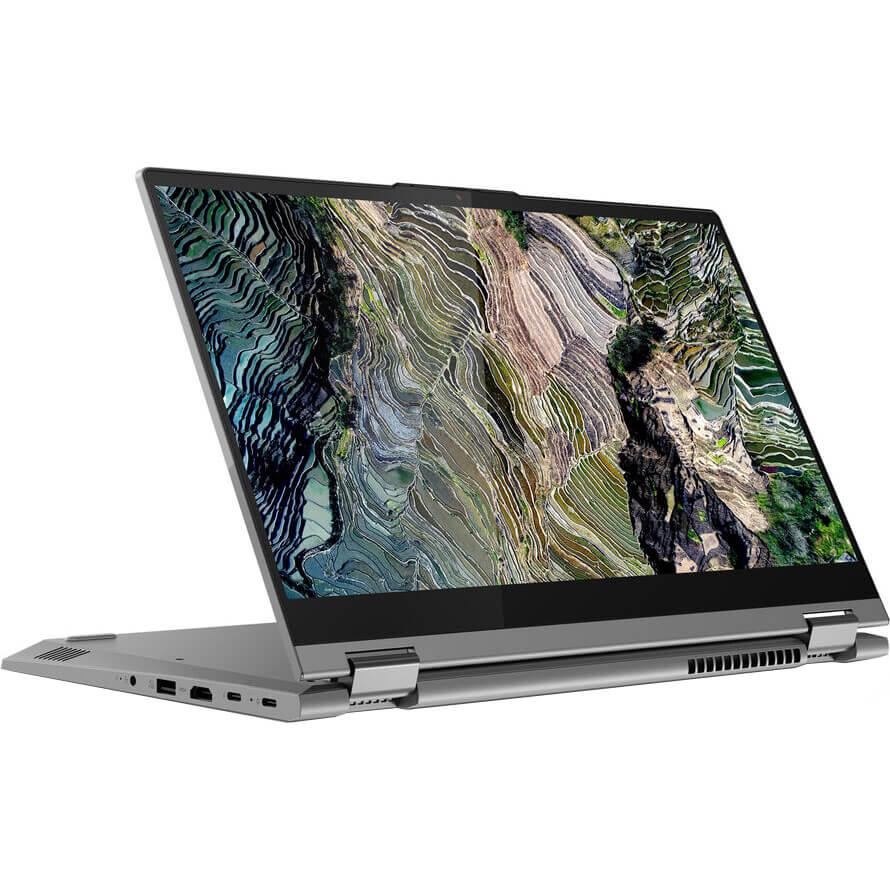 Lenovo ThinkBook 14s Yoga ITL Notebook PC – Core i7-1165G7 / 14″ FHD / 8GB RAM / 512GB SSD / Win 10 Pro / Mineral Grey (20WE0