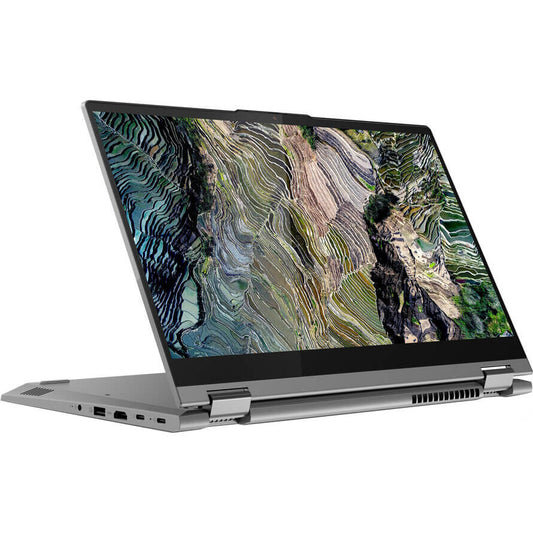Lenovo ThinkBook 14s Yoga ITL Notebook PC – Core i7-1165G7 / 14″ FHD / 8GB RAM / 512GB SSD / Win 10 Pro / Mineral Grey (20WE000BSA) image 1