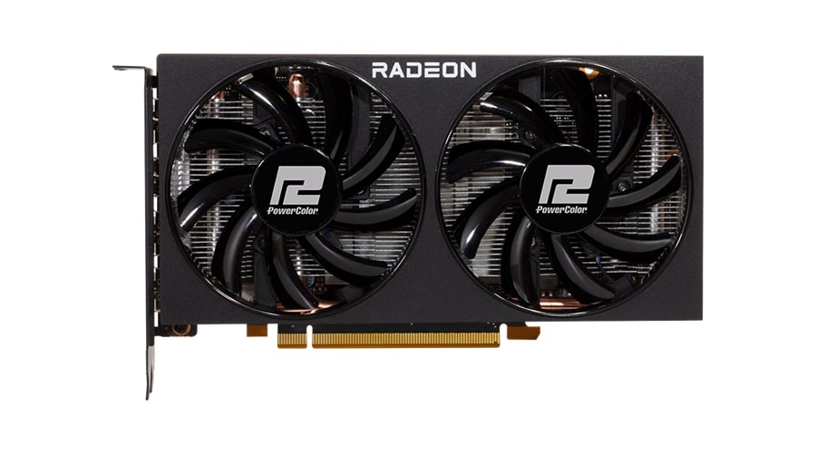 PowerColor Fighter AMD Radeon RX 6600 8GB GDDR6 Gaming Graphics Card (RX6600-8GB-FIGHTER) image 3