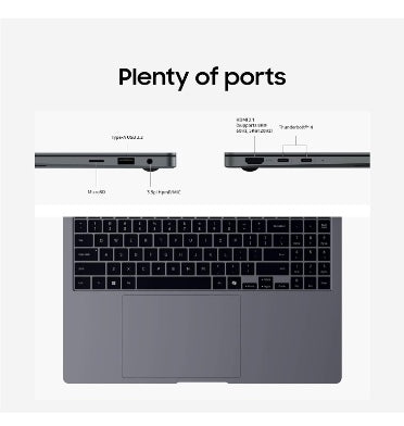 Samsung Galaxy Book 4 Pro 14" I7 512gb/16gb Moonstone Gray (2024) product image 6