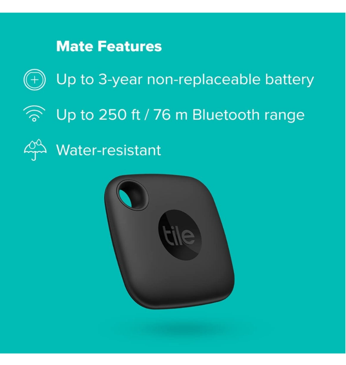 Amazon Tile Mate 3pk Black (2022) product image 7