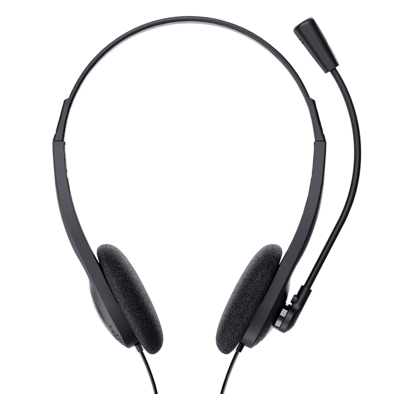 Trust Primo Chat Headset (TRS-21665) — in use