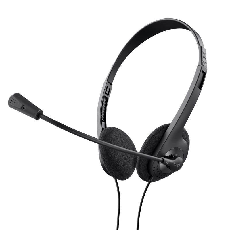 Trust Primo Chat Headset (TRS-21665) — rear view