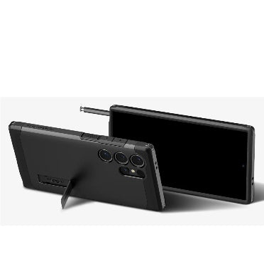 Spigen Samsung Galaxy S24 Ultra Premium Tough Armor Magfit Case Black product image 4