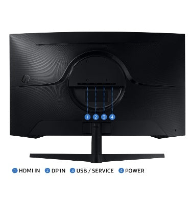 Samsung Odyssey 32" G55c Qhd Curved Gaming Monitor product image 4