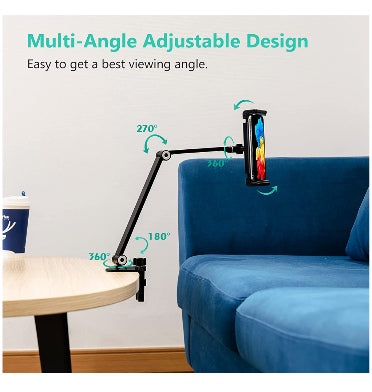 Inifispce Universal Multi-Angle Adjustable Long Arm Tablet Desk Mount Stand Holder product image 4