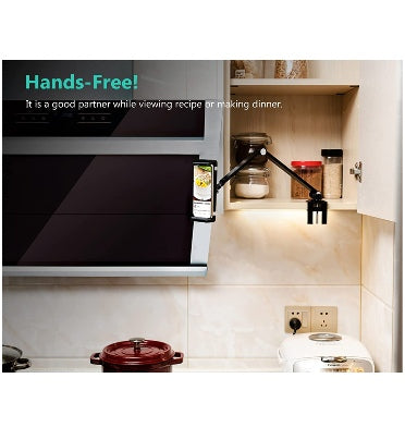 Inifispce Universal Multi-Angle Adjustable Long Arm Tablet Desk Mount Stand Holder product image 7