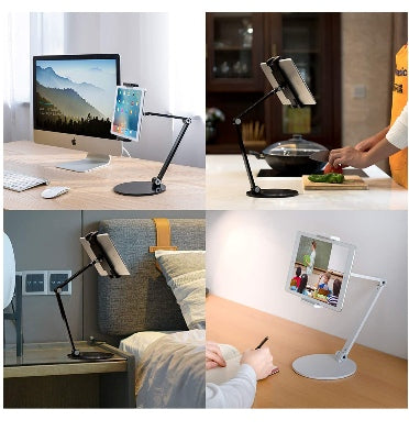 Inifispce Universal Multi-Angle Adjustable Long Arm Tablet Desktop Stand Holder Black product image 3