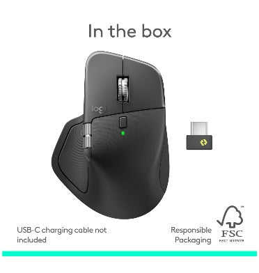Logitech Mx Master 4 Wireless Mouse Graphite product image 11
