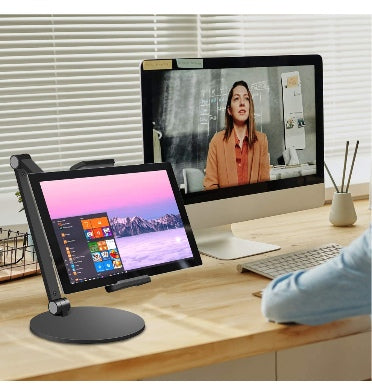 Inifispce Universal Multi-Angle Adjustable Long Arm Tablet Desktop Stand Holder Black product image 7