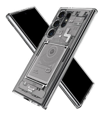 Spigen Samsung Galaxy S24 Ultra Premium Ultra Hybrid Case Zero One White product image 2