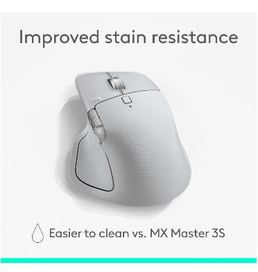 Logitech Mx Master 4 Wireless Mouse Pale Gray product image 10