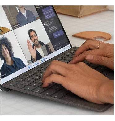 Microsoft Surface Pro 11 Alcantara Type Cover With Pen Storage Platinum product image 5