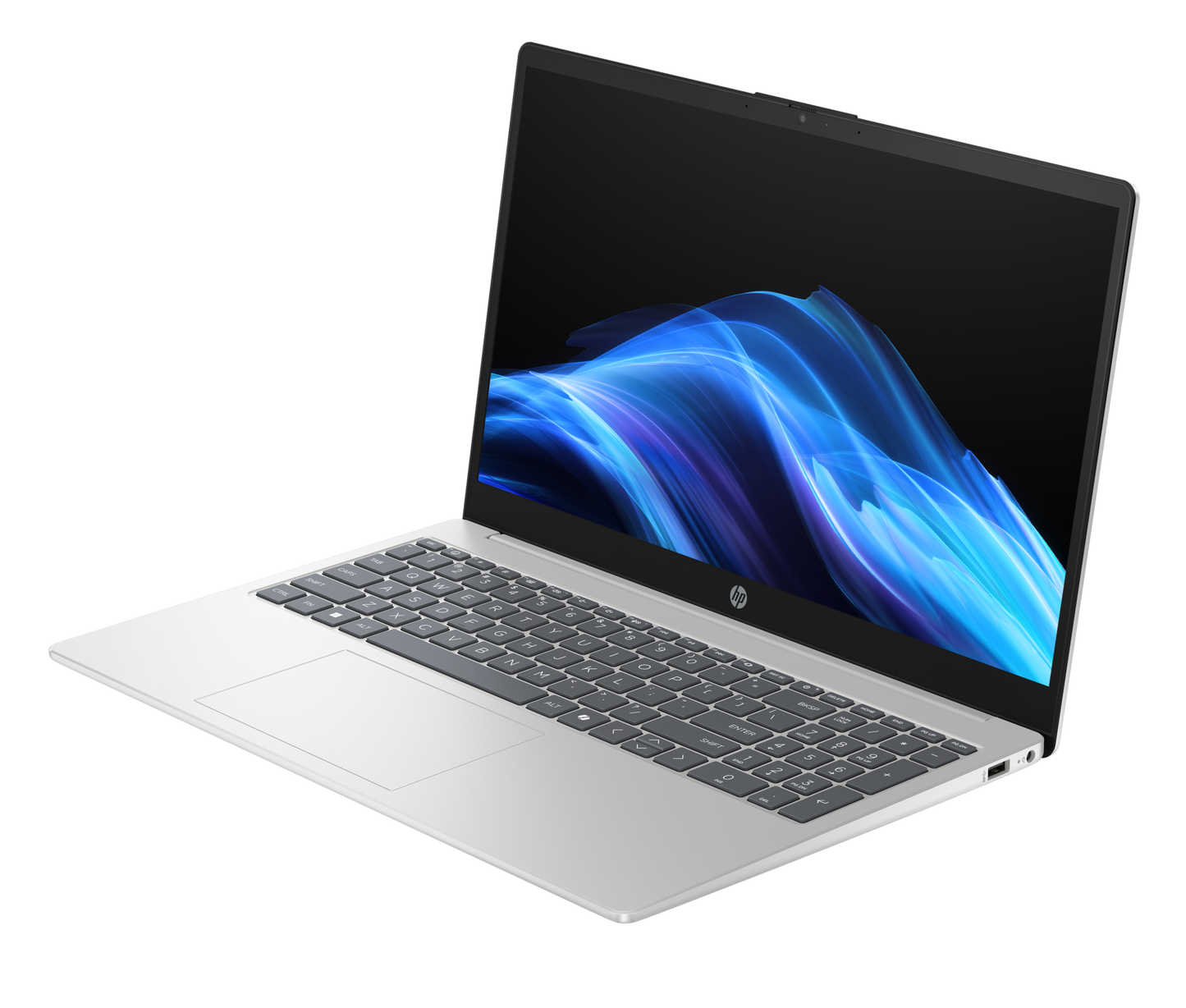 HP 15s AMD Ryzen 5 7520U 16GB RAM 512GB SSD Laptop Natural Silver laptop image 4