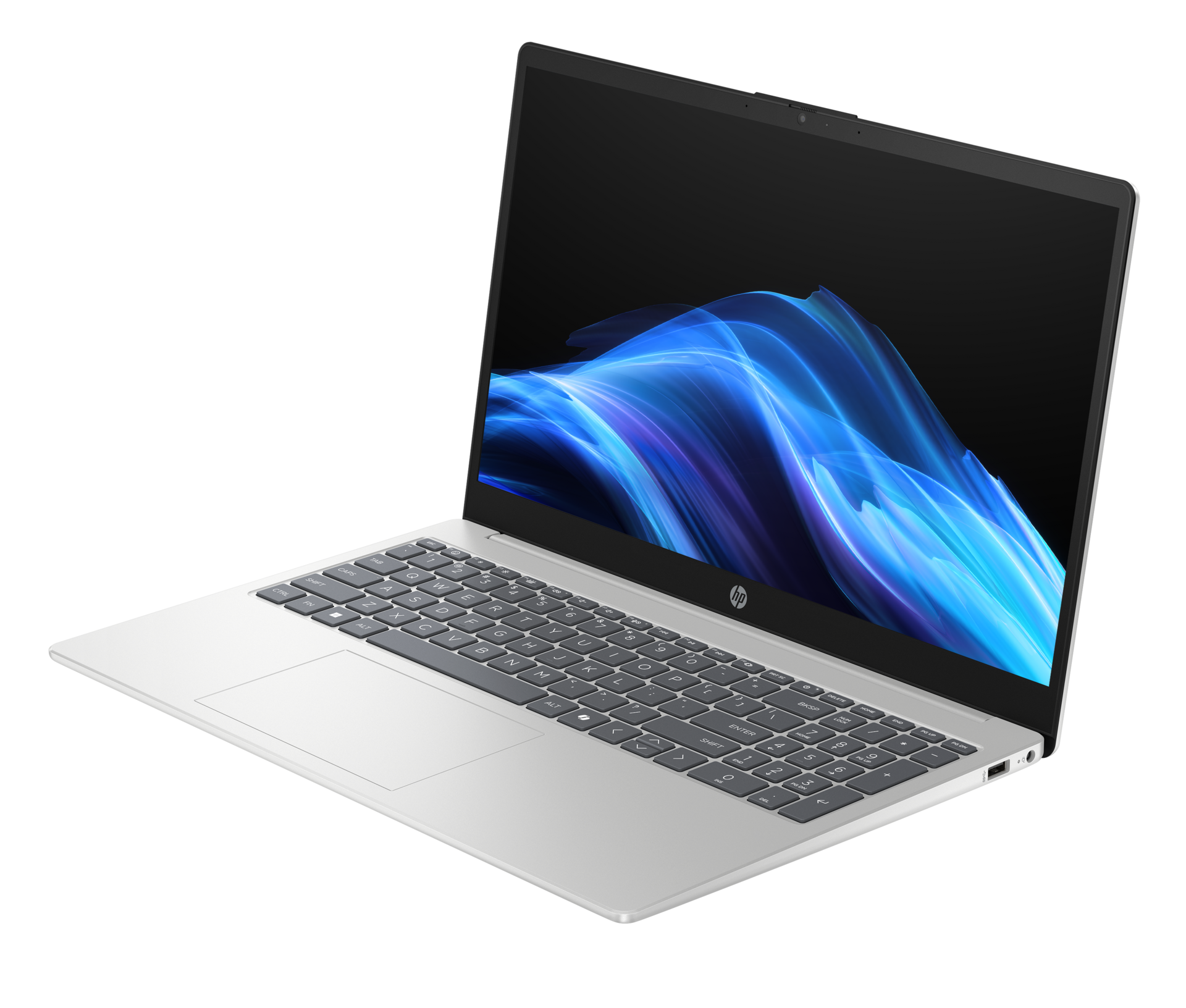 HP 15s AMD Ryzen 5 7520U 16GB RAM 512GB SSD Laptop Natural Silver laptop image 4