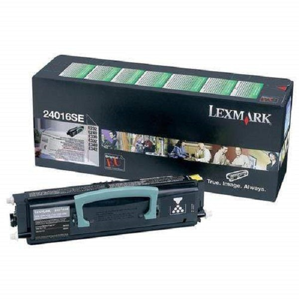 Lexmark 24016SE Return Program Black Laser Toner Cartridge image 1