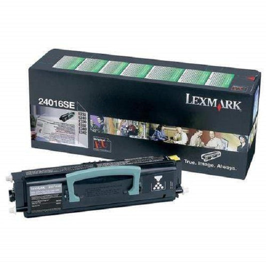 Lexmark 24016SE Return Program Black Laser Toner Cartridge image 1