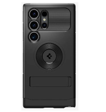 Spigen Samsung Galaxy S24 Ultra Premium Slim Armor Magfit Case Black product image 2