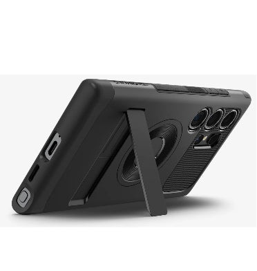 Spigen Samsung Galaxy S24 Ultra Premium Slim Armor Magfit Case Black product image 3
