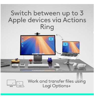 Logitech Mx Master 4 Wireless Mouse Mac Edition Space Black product image 8