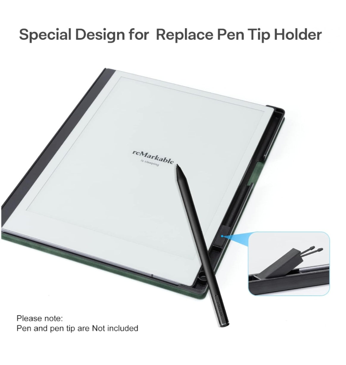 Coback Remarkable 2 Premium Lightweight Protective Book Folio Cover Black product image 4
