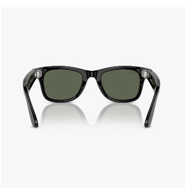 Ray-Ban Meta - Wayfarer Smart Glasses Standard Shiny Black/Green product image 2