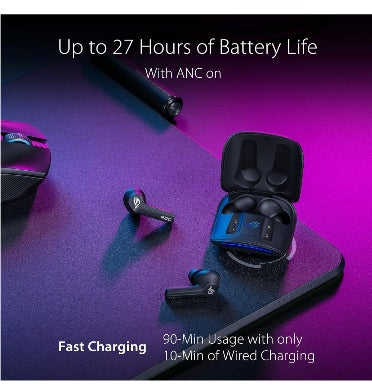 Asus Rog Cetra Wireless Noise Cancelling Gaming Earbuds Black product image 7