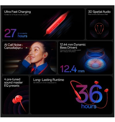 Oneplus Bullets Wireless Z3 Black product image 3