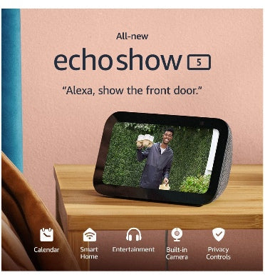 Amazon Echo Show 5 Charcoal (2023) product image 2