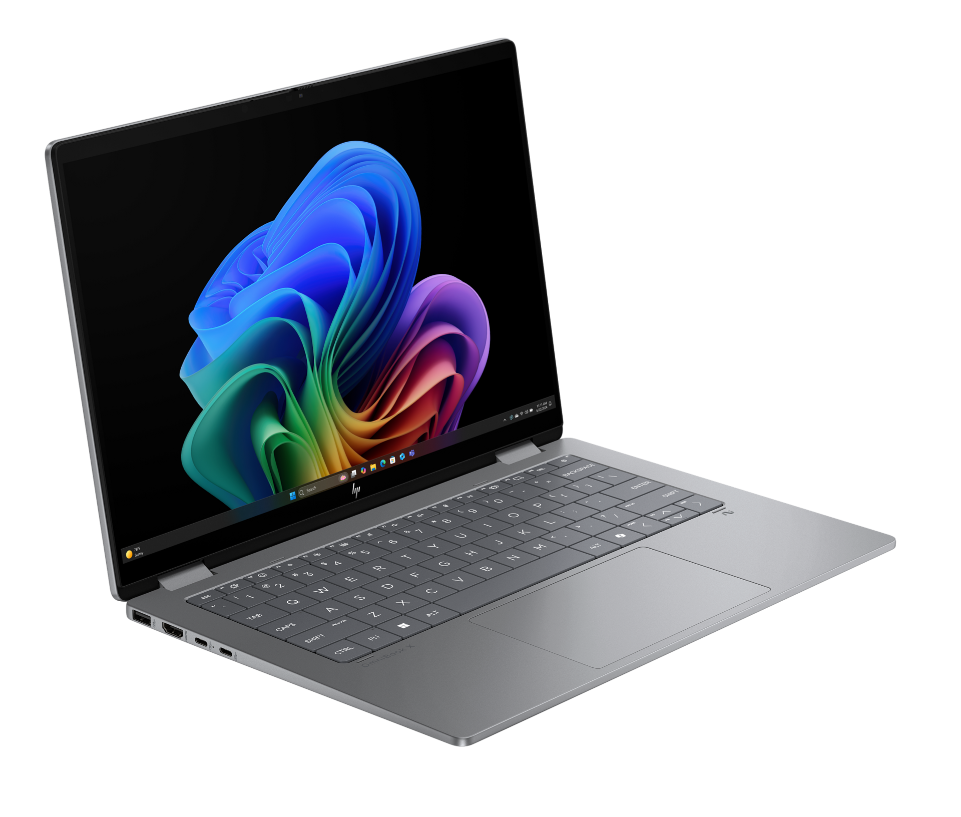 HP Omnibook X Flip 14 AMD Ryzen AI 5 16GB RAM 1TB SSD Laptop laptop image 5