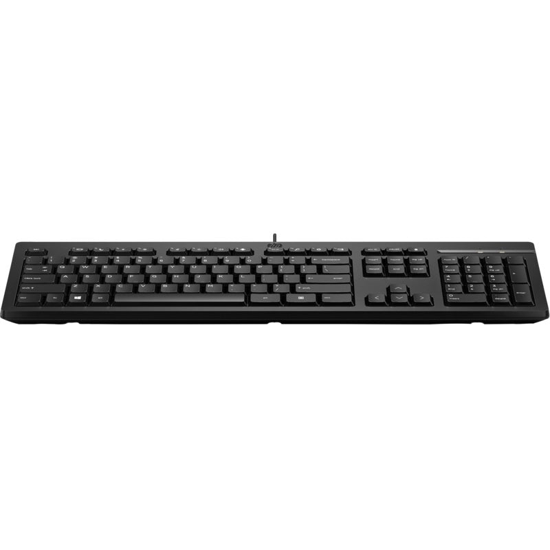 HP 125 Wired Keyboard (266C9AA) — front view