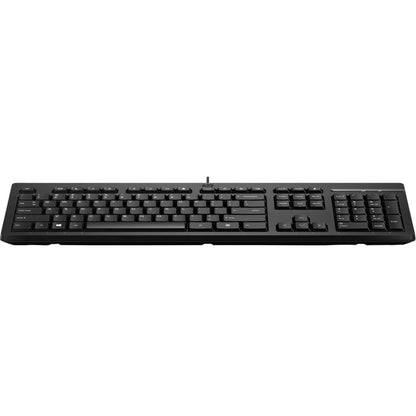 HP 125 Wired Keyboard (266C9AA) — front view